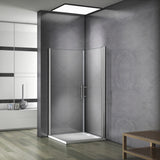 AICA cabine-de-douche-pivotante -Livraison gratuite