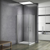 AICA cabine-de-douche-pivotante -Livraison gratuite
