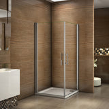 AICA cabine-de-douche-pivotante -Livraison gratuite