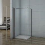 AICA cabine-de-douche-pivotante -Livraison gratuite
