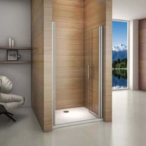 AICA porte-de-douche-pivotante -Livraison gratuite