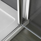 AICA porte-de-douche-pivotante -Livraison gratuite