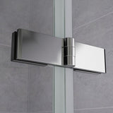AICA porte-de-douche-à-charnière -Livraison gratuite