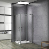 AICA cabine-de-douche-accès-d’angle -Livraison gratuite
