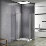 AICA cabine-de-douche-accès-d’angle -Livraison gratuite
