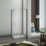 AICA cabine-de-douche-accès-d’angle -Livraison gratuite