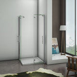 AICA cabine-de-douche-accès-d’angle -Livraison gratuite