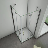 AICA cabine-de-douche-accès-d’angle -Livraison gratuite