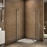AICA cabine-de-douche-accès-d’angle -Livraison gratuite