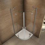 AICA cabine-de-douche-accès-d’angle -Livraison gratuite