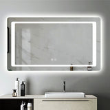 AICA miroir-de-salle-de-bain -Livraison gratuite