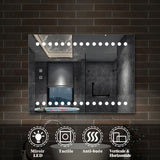 AICA miroir-de-salle-de-bain -Livraison gratuite