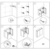 AICA meuble-de-salle-de-bain -Livraison gratuite