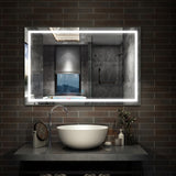 AICA miroir-de-salle-de-bain -Livraison gratuite