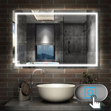 AICA miroir-de-salle-de-bain -Livraison gratuite