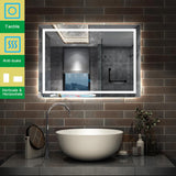AICA miroir-de-salle-de-bain -Livraison gratuite