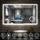 AICA miroir-de-salle-de-bain -Livraison gratuite