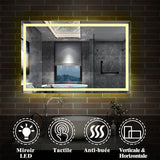 AICA miroir-de-salle-de-bain -Livraison gratuite