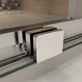 AICA cabine-de-douche-coulissante-avec-receveur-de-douche -Livraison gratuite