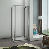 AICA cabine-de-douche-battante -Livraison gratuite