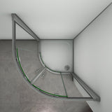 AICA cabine-de-douche-accès-d’angle -Livraison gratuite