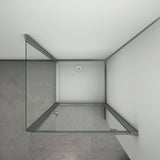 AICA cabine-de-douche-battante -Livraison gratuite