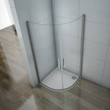 AICA cabine-de-douche-accès-d’angle -Livraison gratuite