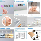 AICA miroir-de-salle-de-bain -Livraison gratuite