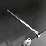 AICA paroi-de-douche-à-l'italienne-avec-barre-de-stabilisation -Livraison gratuite