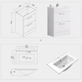 AICA meuble-de-salle-de-bain -Livraison gratuite