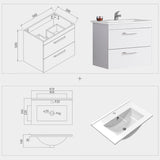 AICA meuble-de-salle-de-bain -Livraison gratuite