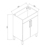 AICA meuble-de-salle-de-bain -Livraison gratuite