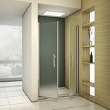 AICA porte-de-douche-pivotante -Livraison gratuite