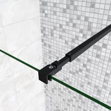 AICA paroi-de-douche-à-l'italienne-avec-barre-de-stabilisation -Livraison gratuite