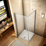 AICA cabine-de-douche-pivotante -Livraison gratuite