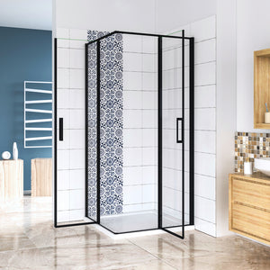 AICA cabine-de-douche-accès-d’angle -Livraison gratuite