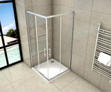 AICA cabine-de-douche-accès-d’angle -Livraison gratuite