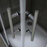 AICA cabine-de-douche-accès-d’angle -Livraison gratuite