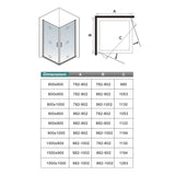 AICA cabine-de-douche-accès-d’angle -Livraison gratuite
