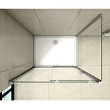 AICA cabine-de-douche-coulissante -Livraison gratuite