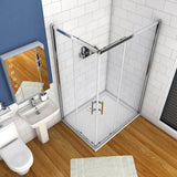 AICA cabine-de-douche-coulissante -Livraison gratuite