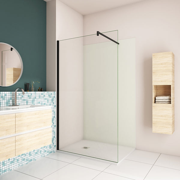 AICA ensemble complet douche à l'Italiennne avec un panneau mural de douche cabine de douche