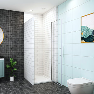 AICA porte-de-douche-pivotante -Livraison gratuite