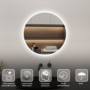 AICA miroir-de-salle-de-bain -Livraison gratuite