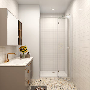 AICA porte-de-douche-pivotante -Livraison gratuite