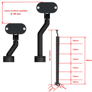 AICA garde-corps-raccords -Livraison gratuite