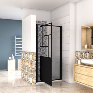 AICA porte-de-douche-pivotante -Livraison gratuite