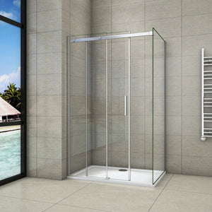 AICA cabine-de-douche-coulissante -Livraison gratuite