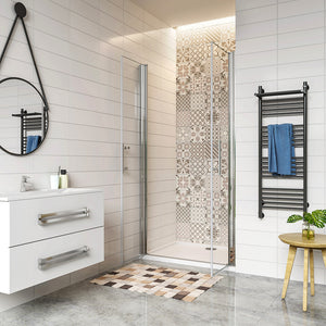 AICA porte-de-douche-battante -Livraison gratuite