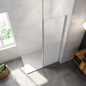 AICA paroi-de-douche-à-l'italienne-avec-barre-de-stabilisation -Livraison gratuite